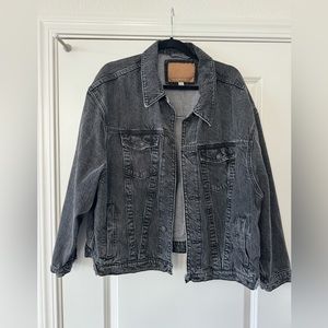 American Eagle oversized jean jacket
